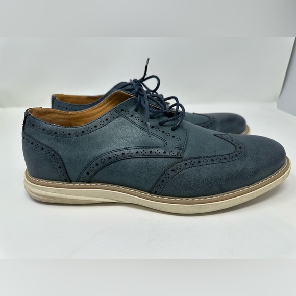 Nautica Wingdeck Oxford Shoe Lace Up Blue Men\'s 13
